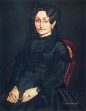 Señora Auguste Manet Eduard Manet Pinturas al óleo